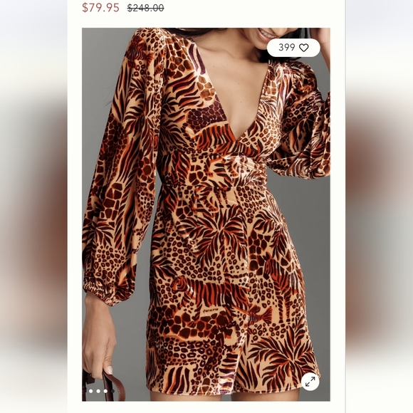 NWT FARM Rio Long Sleeve Printed Romper - Picture 4 of 4